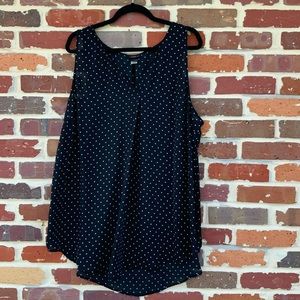 Torrid polka dot top